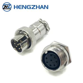 Gx16 M16 Aviation Cable Connector 5 Pin Metal Connector Plug Socket ...