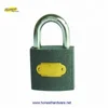 Factory makes black painted iron padlocks with keys