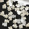 NEW 144pcs/lot 6x5mm Clear 3D little Bear Crystal Nail Art Rhinestones For Artificial Nail DIY