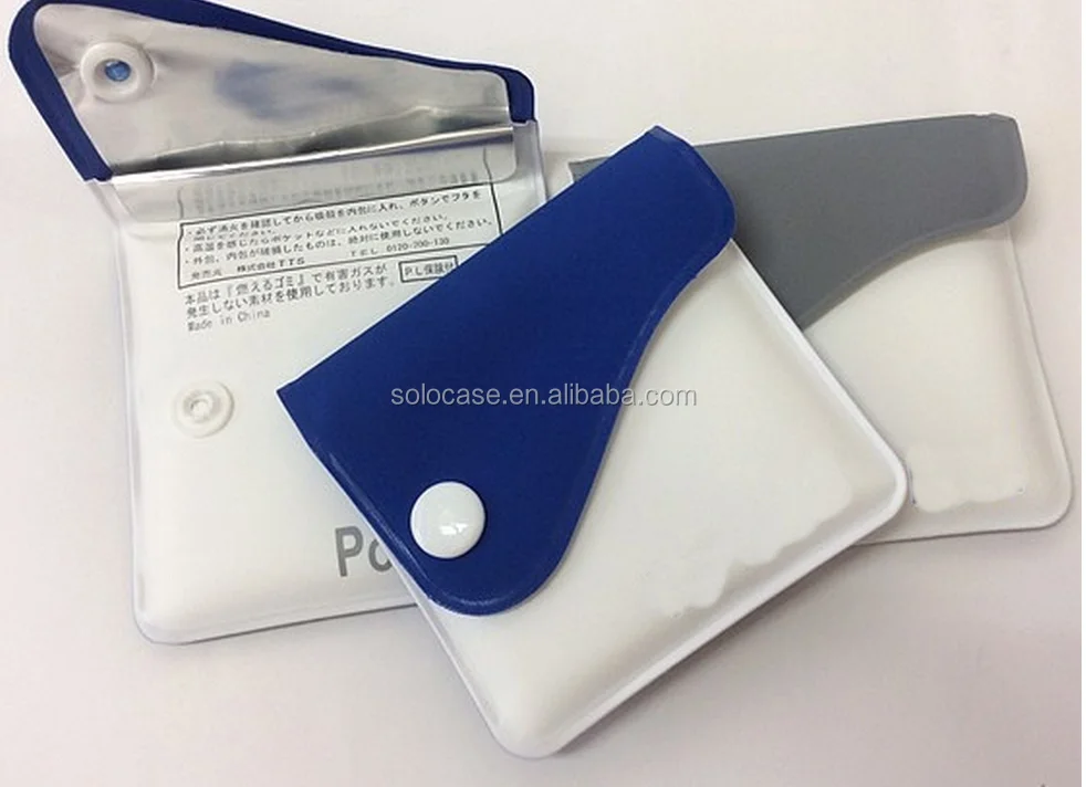 Portable Pocket Ashtray Reusable Eco Bag Odorless Pouch Travel Case