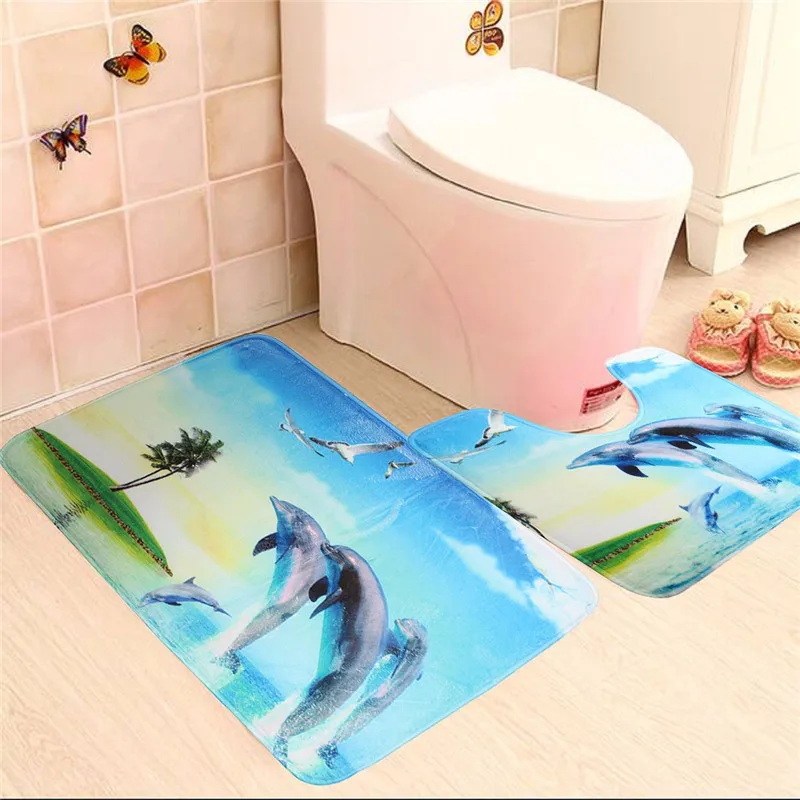 2018 Whole Dolphin Coconut Shell Sea Beach Soft Bath Mat Set Shell Braclet Quality Mat Iphone Directly From China Stone Suppliers Specification Technology Thermal Transfer Material Polyester