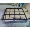 laser cutting double glazed customized color vinyl old steel frames architectural windows for a metal building