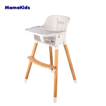 baby high chair wooden legs