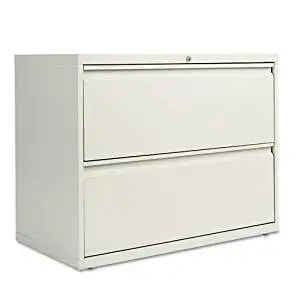 Four-Drawer Lateral File Cabinet, 42w x 19-1/4d x 53-1/4h, Putty