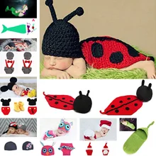 2016 Latest Crochet Baby Sleeping Bags Infant Newborn Photography Props Cocoon Baby Accessory 1pc MZS 14021