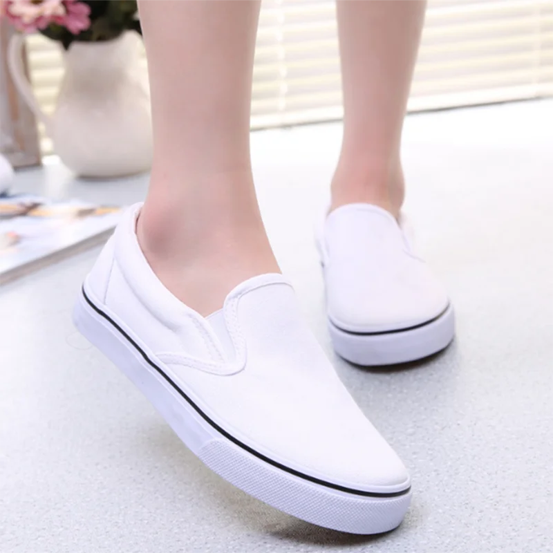 plain white canvas shoes cheap
