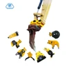 Mini excavator quick hitch earth auger and excavator coupler linker from yantai China