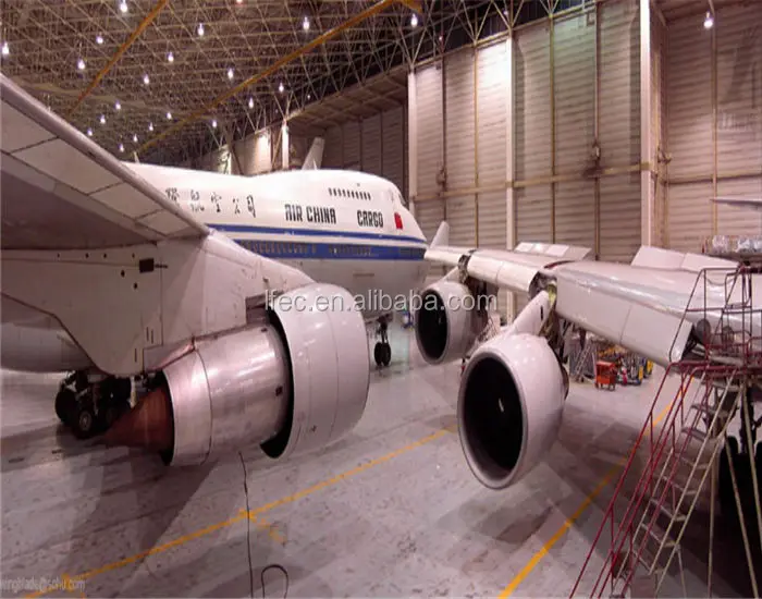 Flexible Design Prefab Structural Steel Beam Steel Constructed Aircraft Hangar