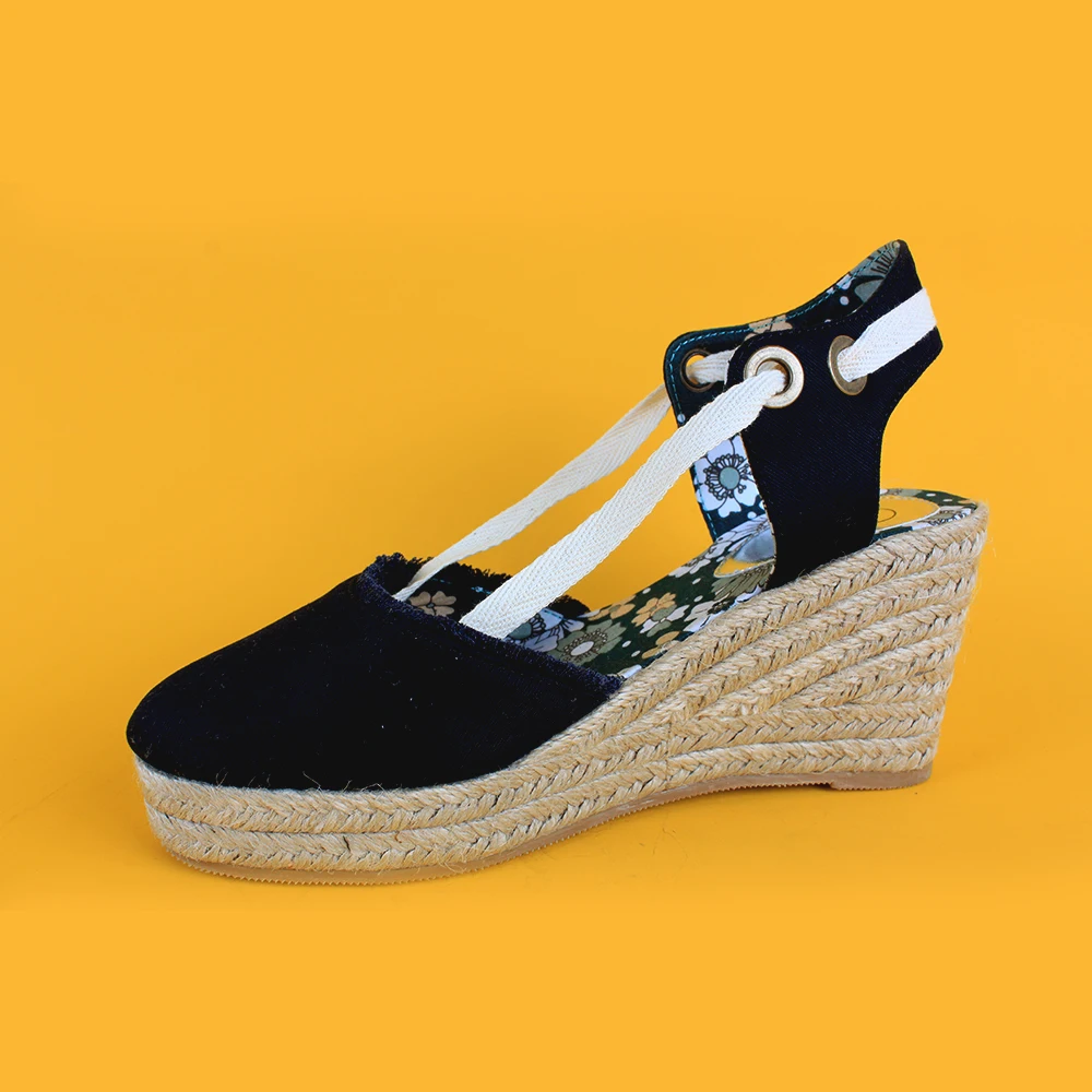 wedge slingback closed toe shoes