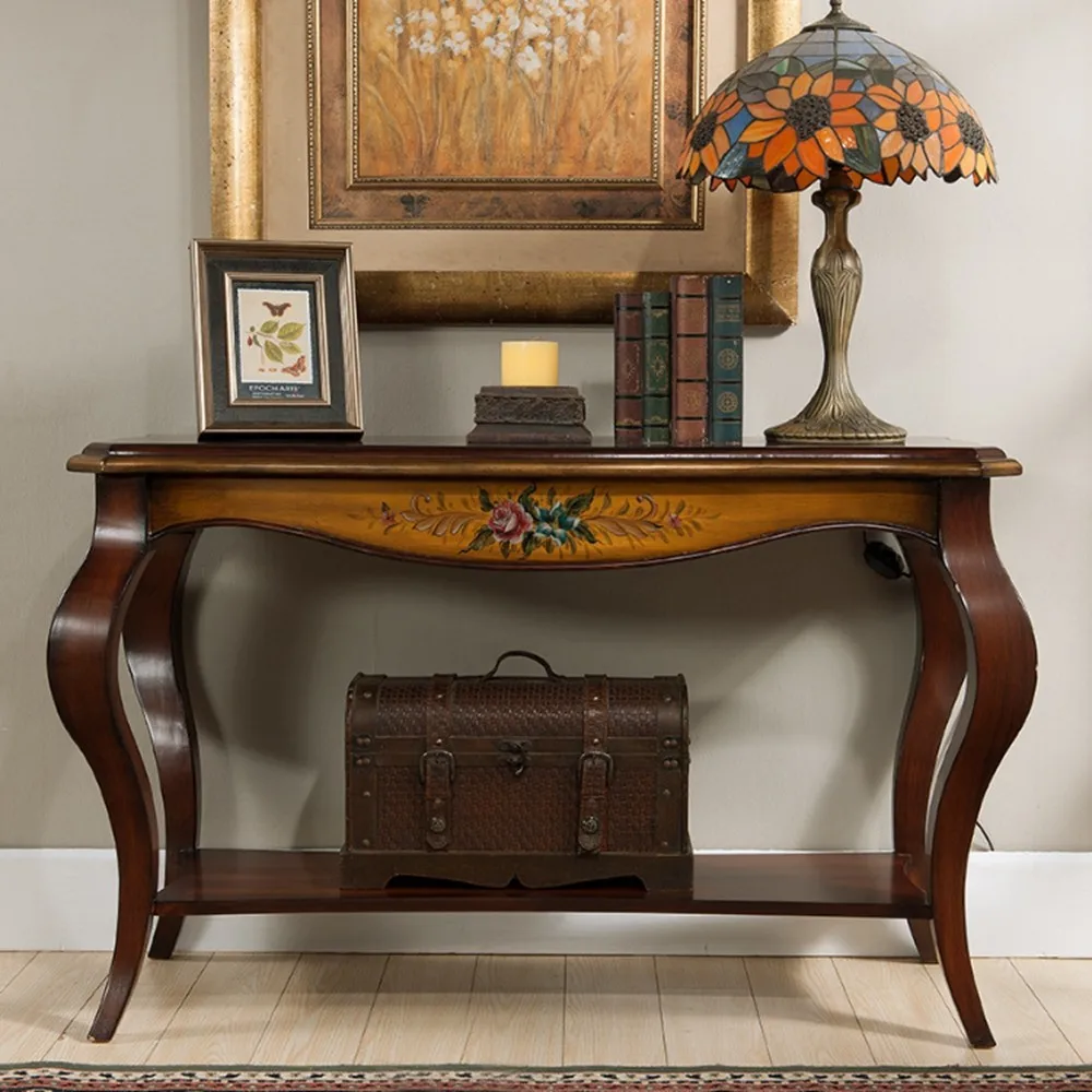 Entree tafel wit zwart woonkamer console tafel console tafel hal ...