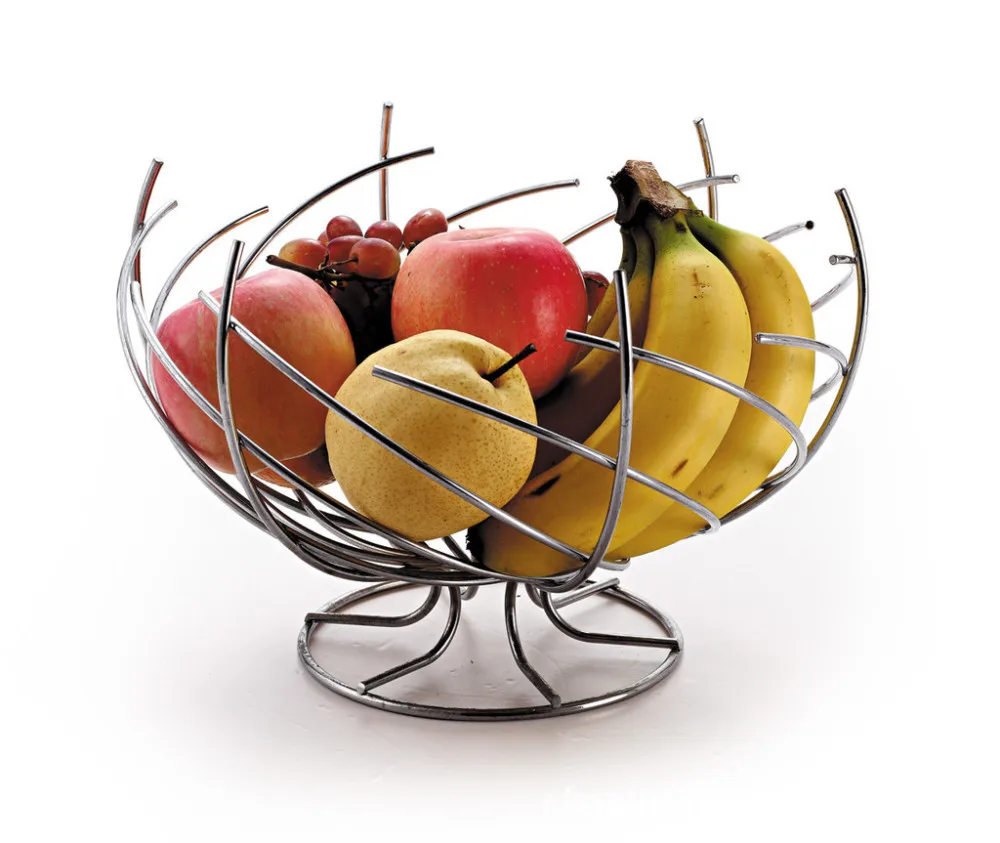 Metal Wire Fruit Basket With Net Cover Buy Fruit Basket With Net Cover Steel Basket Fruit Basket With Stand Product On Alibaba Com