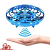 Pletom Gravity Defying Hand-Controlled Suspension Helicopter Infrared Induction Interactive RC Flying Saucer Magic UFO Drone Toy