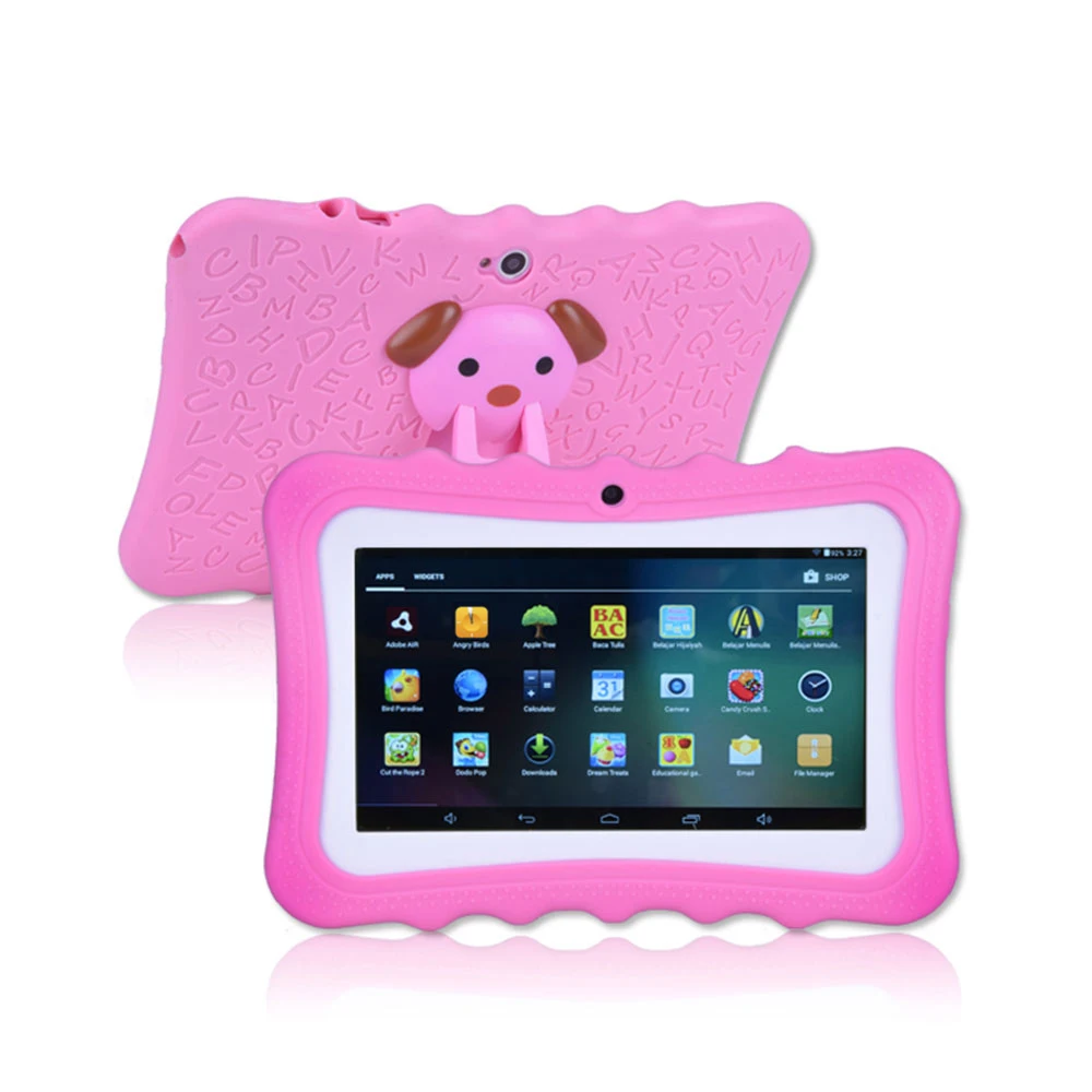 TUFEN Wholesale Cheap Children 1024*600 Quad Core 8GB Android 7 inch Kids Learning Tablet PC Q768