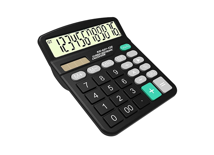 12 Digital White Button Jumbo Scientific Business Calculator Buy 12