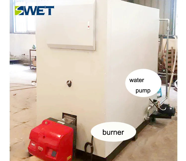 Reliable performance 400kg diesel fuel steam boiler for feed mill