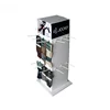 Four Sides Cardboard Peg Hooks Counter Display Stand for Socks