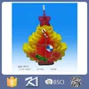 Xmas candle gift unique design yellow christmas tree