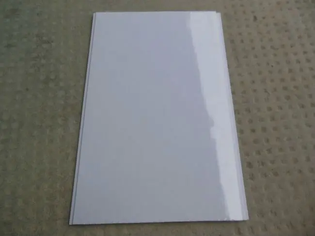 Leichte Wand Und Decke Weiß Glänzend Pvc Panels - Buy Weiß Glänzend Pvc