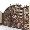 Ornamental Garden Cast Wrought Iron Metal Gate