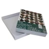Custom coated paper full color printing Matt lamination square cardboardbox for gift card box