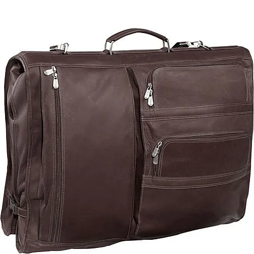 Men Genuine Leather Suit Bag Custom Garment Suit Bag Costume Bag
