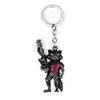 High Quality Car Key Chain For Gift Movie Guardians of the Galaxy Keychain Fashion Cool Figure Model Rocket Raccoon Keyring