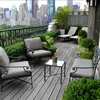 Quality waterproof outdoor deck flooring boards decking system