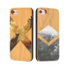 2019 New Arrival Printing Mobile Cover Accessory Wood Cell Phone Case for iPhone 8