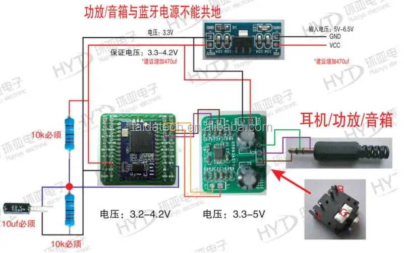 Bluetooth 4 csr8635 схема подключения