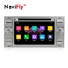 NaviFly 2 din 7" windows ce6.0 Car DVD Player For Ford Focus C-Max Connect Fiesta Fusion Galaxy Kuga Mondeo S-Max Fiesta