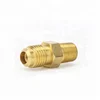 brass half union fitting brass air conditioning pipe fitting male thread flare tube fitting for AC system