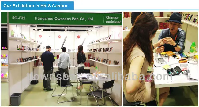 ownseas pens in HK gift and premiums fair show stylo, advertising pens, ipad stylus, logo pens