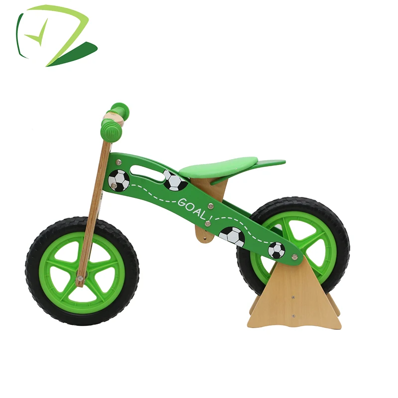 
Non-toxic paint cheap two wheel toddler wooden balance bicycle for training balance 