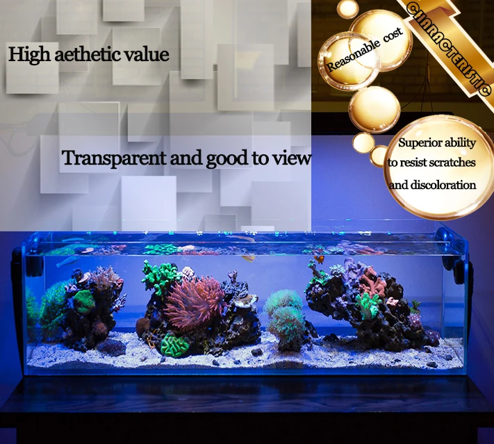 Chinese Supplier 12mm 15mm 19mm Low Iron Aquarium Glass Cut To Size