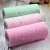 Glitter Sequin Tulle Roll for diy Flower 25 yards Sparkling Sequin Tulle Fabric Rolls DIY Spool Tutu Skirt Wedding Party Decor