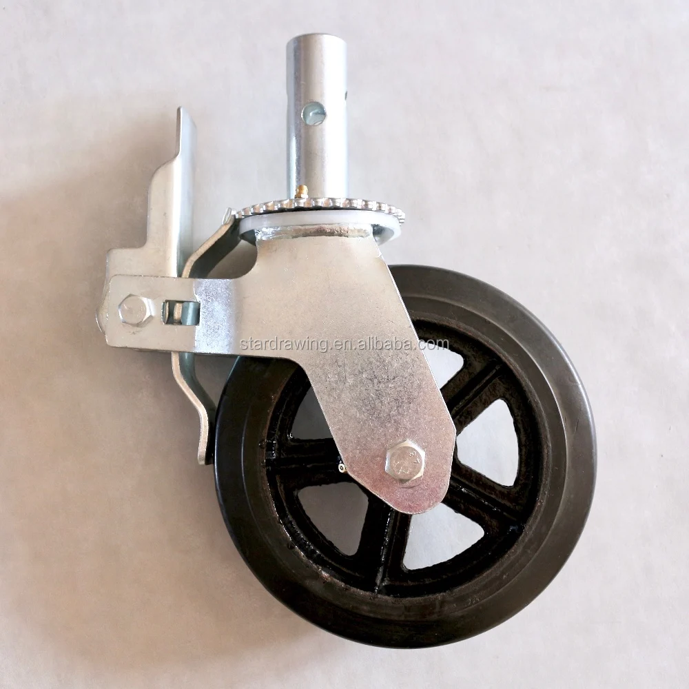 Ss Wholesale Removable 6 Inch Scaffolding Caster Wheel With Brake Buy