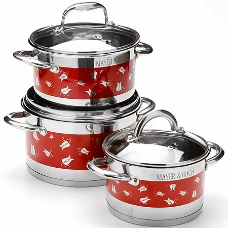 First Horse Stainless Steel Saladmaster Cookware set with