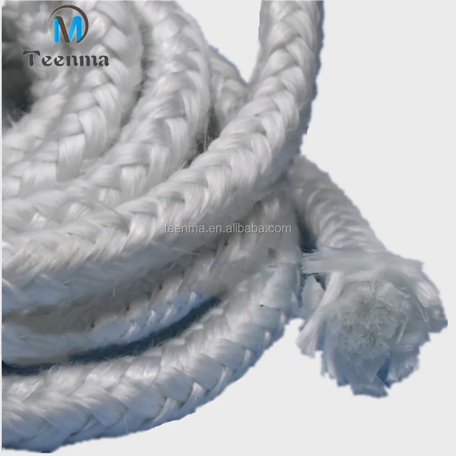 Fireproof Fiberglass Round Braided Rope For Stove Door Sealing Buy