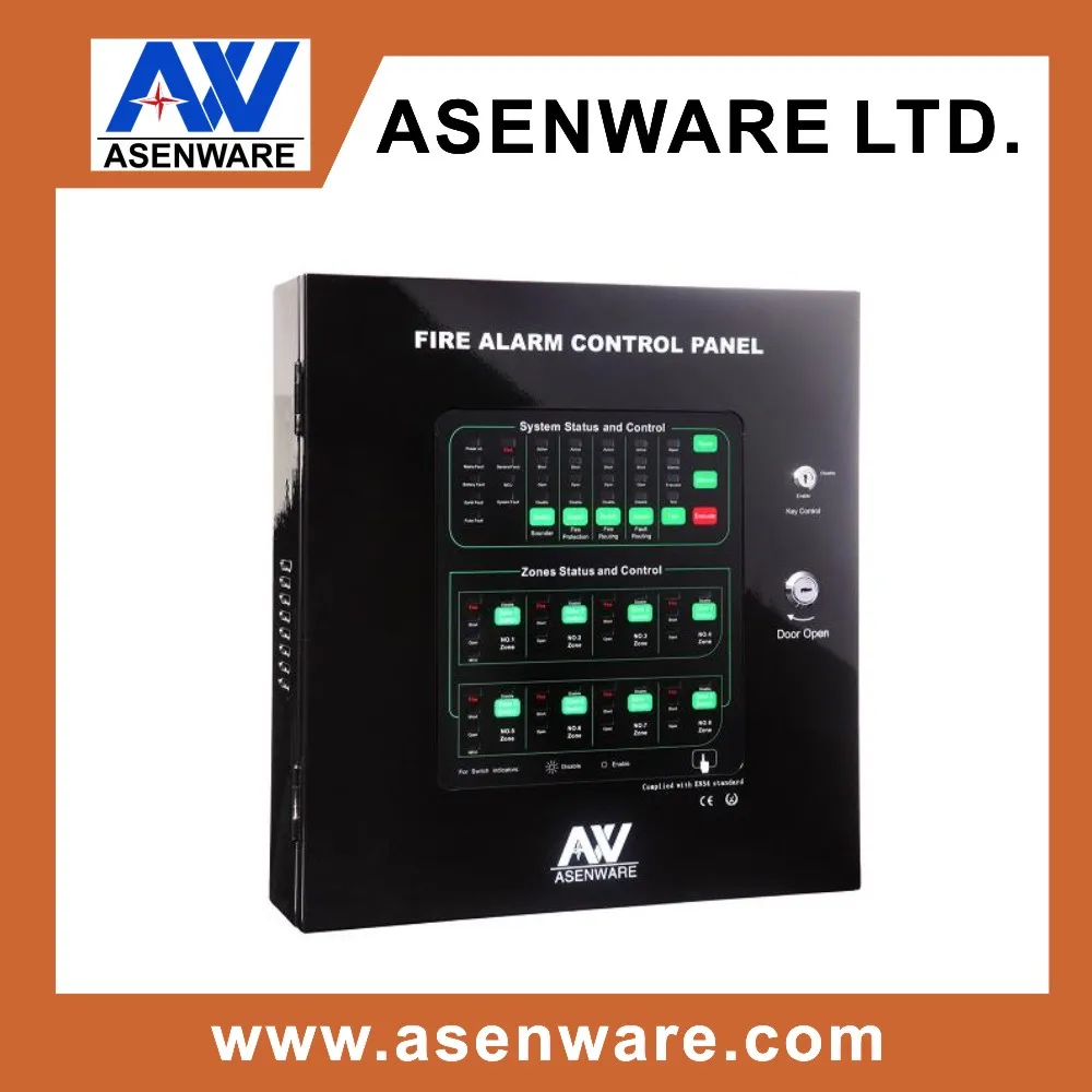 EN54 Standard 32 Zone Conventional Fire Detection and Alarm System Control Panel