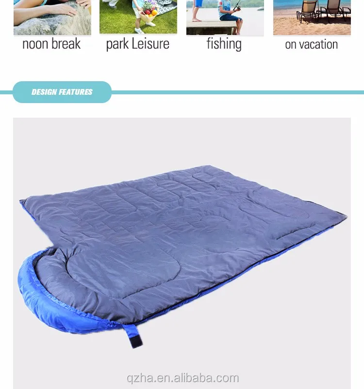 Outdoor Army Green Winter Cotton Or Custom Eiderdown Waterproof Envelop