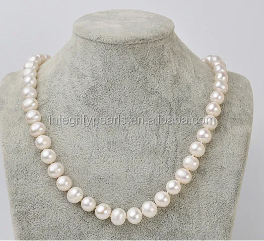New Arrival 10 11mm Freshwater Natural Near Round Chinese Pearl