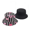 Hot Selling Animal Pattern Summer Reversible Packable Flamingo Fisherman Bucket Hat