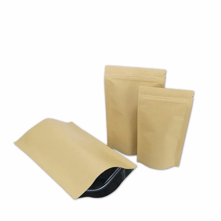 Recycled Kraft Paper Bags Lined Aluminum Foil From Manufacturers Buy