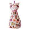 Lovely cat design embroidered animal door stop