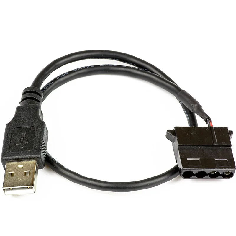 Usb 5v To 4pin Molex Computer Fan Power Cable Buy Usb 5v To 4pin