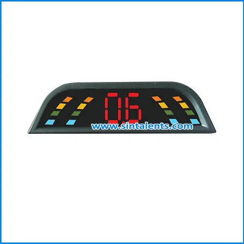 LED Display 4 Parking Sensor Reverse Backup Radar