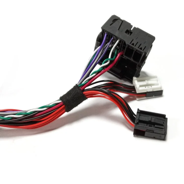 Custom Original 40 Pin Iso Connector To 3.5mm Rca Car Audio Cable