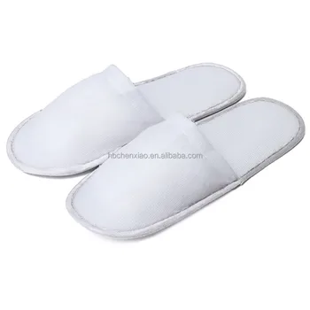 black disposable slippers