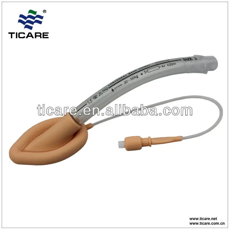 Disposable Pvc Laryngeal Mask Airway With Plastic Valve Buy Pvc