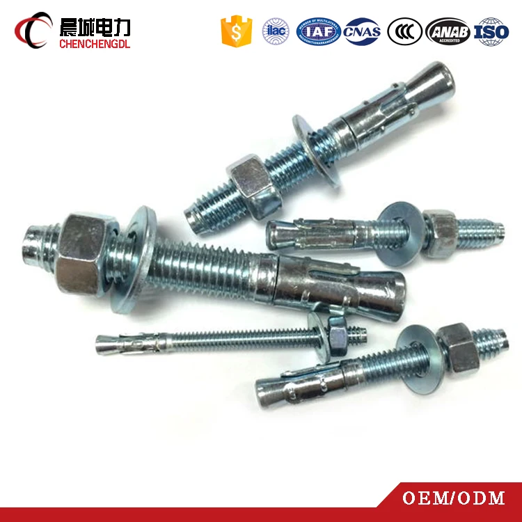 China Good Price Steel Asphalt Anchor / Wedge Anchor With Bolt And